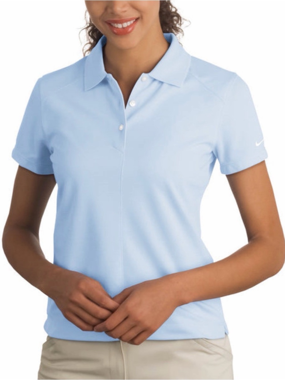 Nike Golf Women's Dri-FIT Pique II Polo (Style Number: 244613) Large